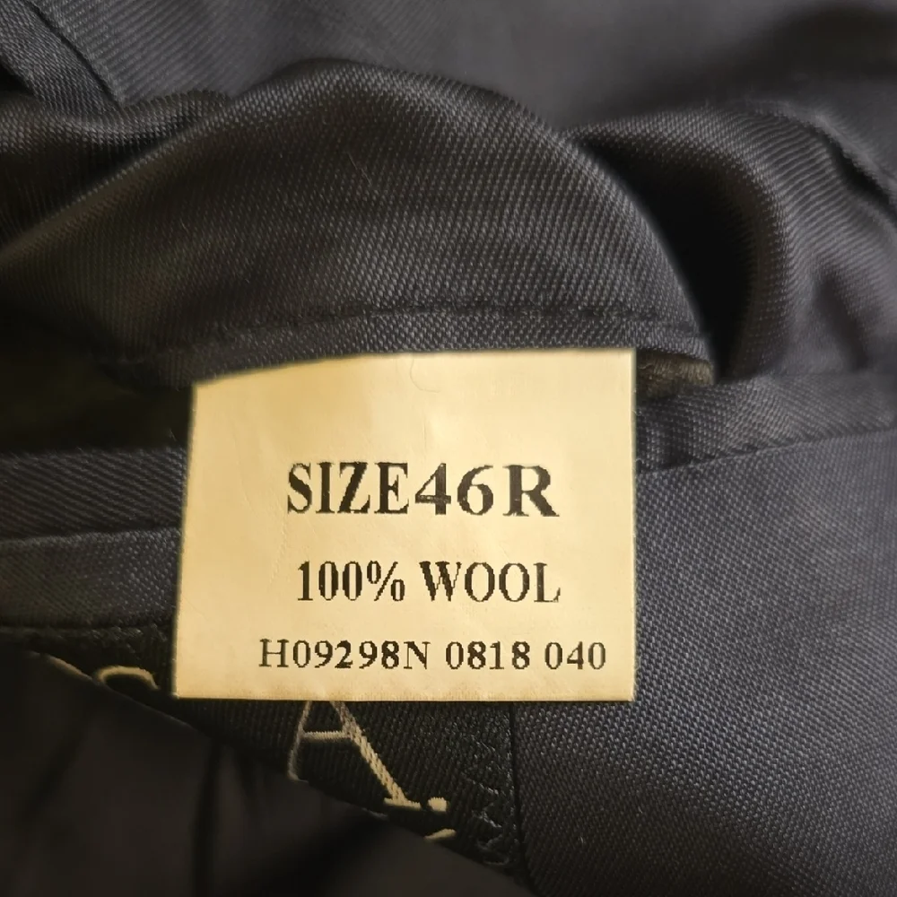 Jos. A. Bank Wool Dark Blue Men's Blazer